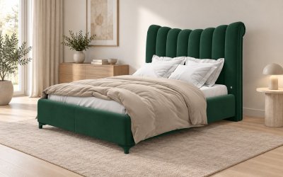 Спальное место 140х200, без подъемного механизма, ткань Инфинити Dusty Green