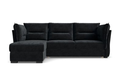 Диван-кровать, набор 3, ткань Сенсей Black Onyx