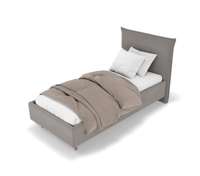 Спальное место 90х200, без подъемного механизма, ткань Ultra Grey