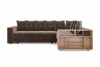 Диван-кровать, набор 4, ткань Noel Chocolate