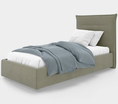 Спальное место 90х200, без подъемного механизма, ткань Ultra Cedar
