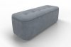 Банкетка, ткань Инфинити Grey