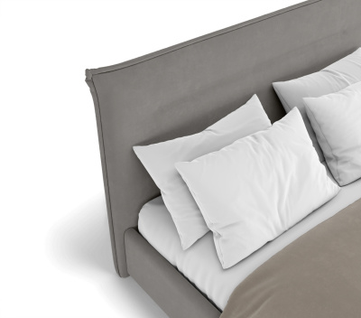 Спальное место 160х200, с подъемным механизмом, ткань Ultra Grey
