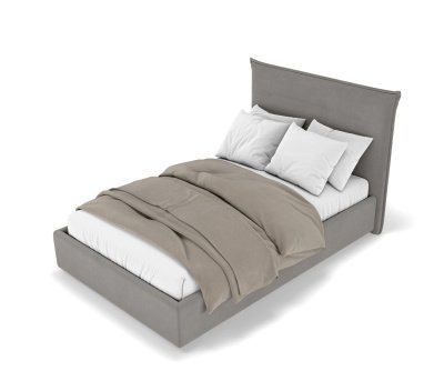 Спальное место 120х200, с подъемным механизмом, ткань Ultra Grey
