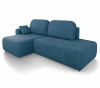 Диван-кровать, набор 11, оттоманка слева, ткань Ultra Denim
