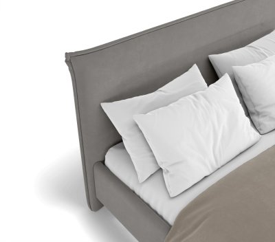 Спальное место 160х200, с подъемным механизмом, ткань Ultra Grey