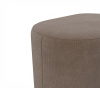 Пуф, низкие ножки, ткань Crown Taupe