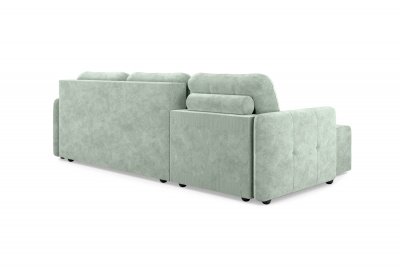 Диван-кровать, набор 31, ткань Сенсей (Scratch resistance) Mist Green
