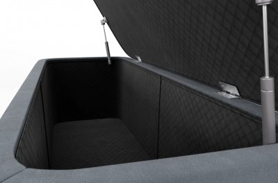 Банкетка, ткань Инфинити Grey