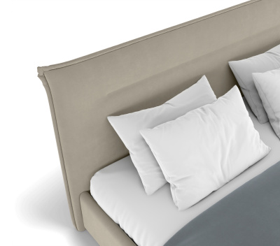 Спальное место 200х200, с подъемным механизмом, ткань Инфинити Humus