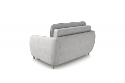 Кресло-кровать, ширина 120 см, ткань  Сенсей Milk
